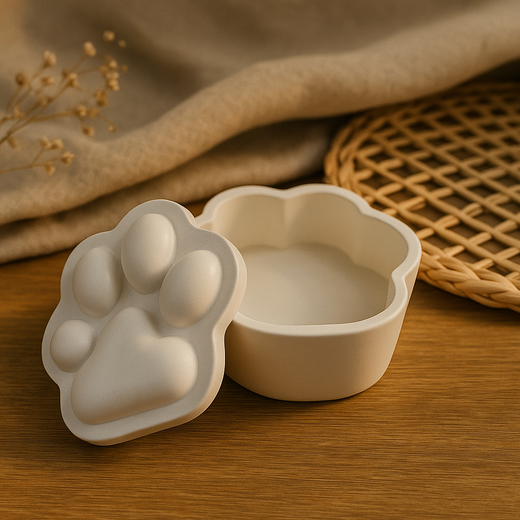 Leckerli Dose - Pfotenform