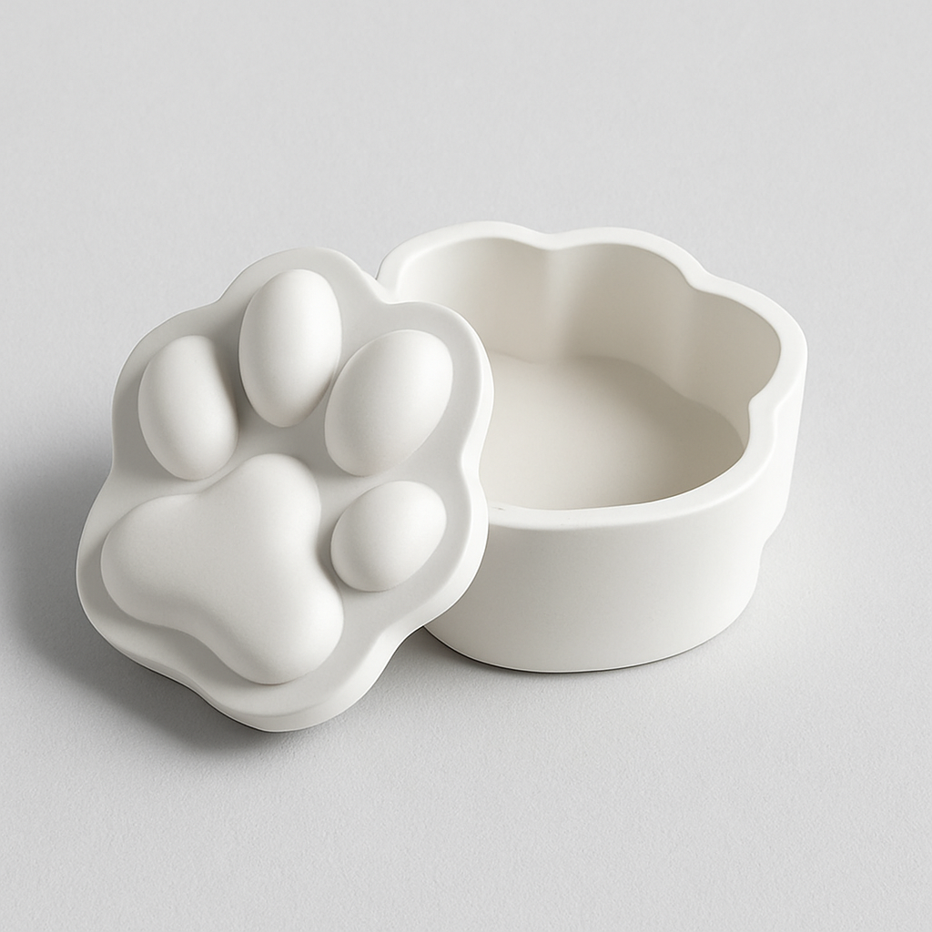 Leckerli Dose - Pfotenform