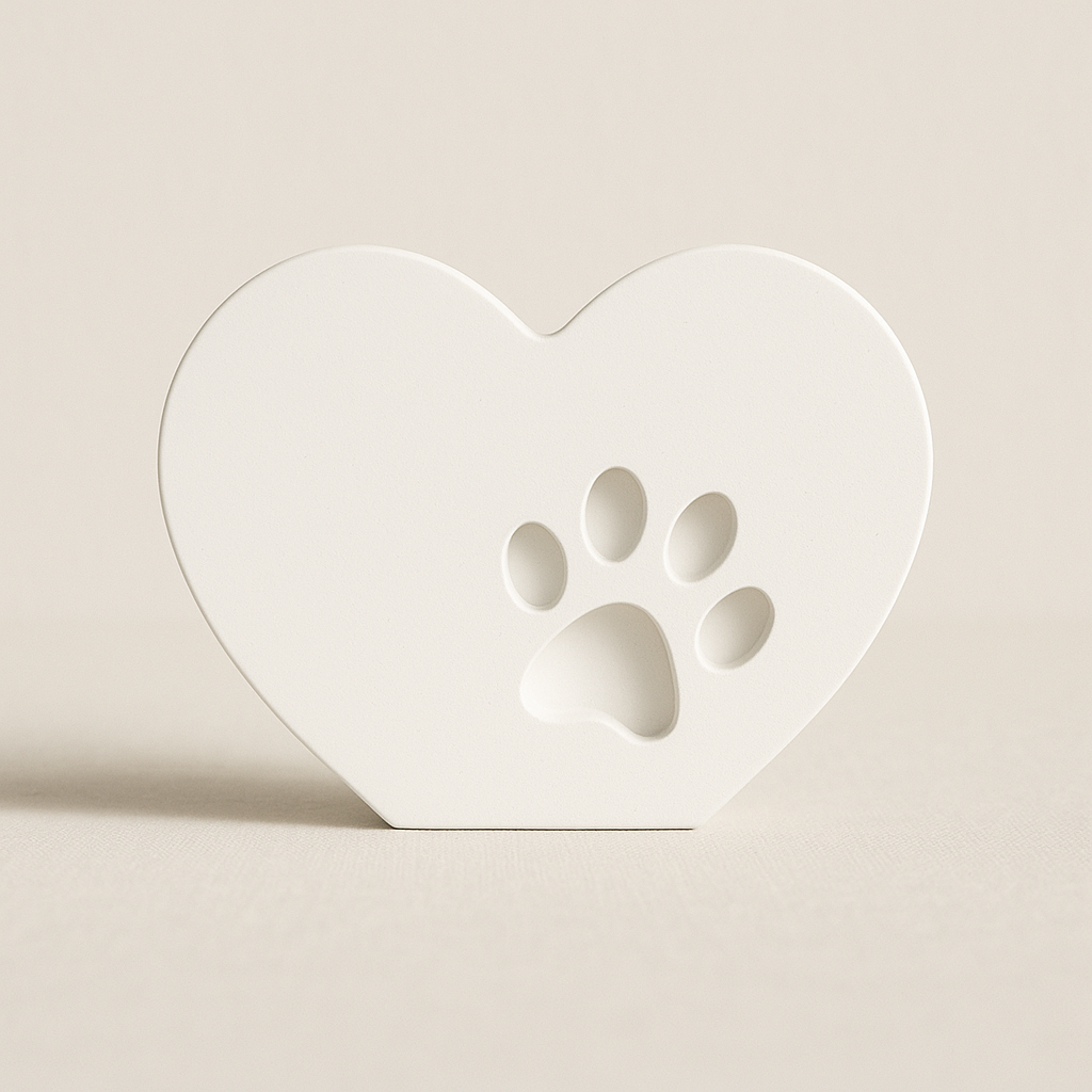 Herz mit Pfote