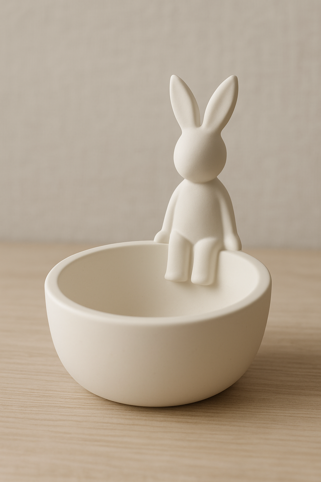 Schale mit Hase