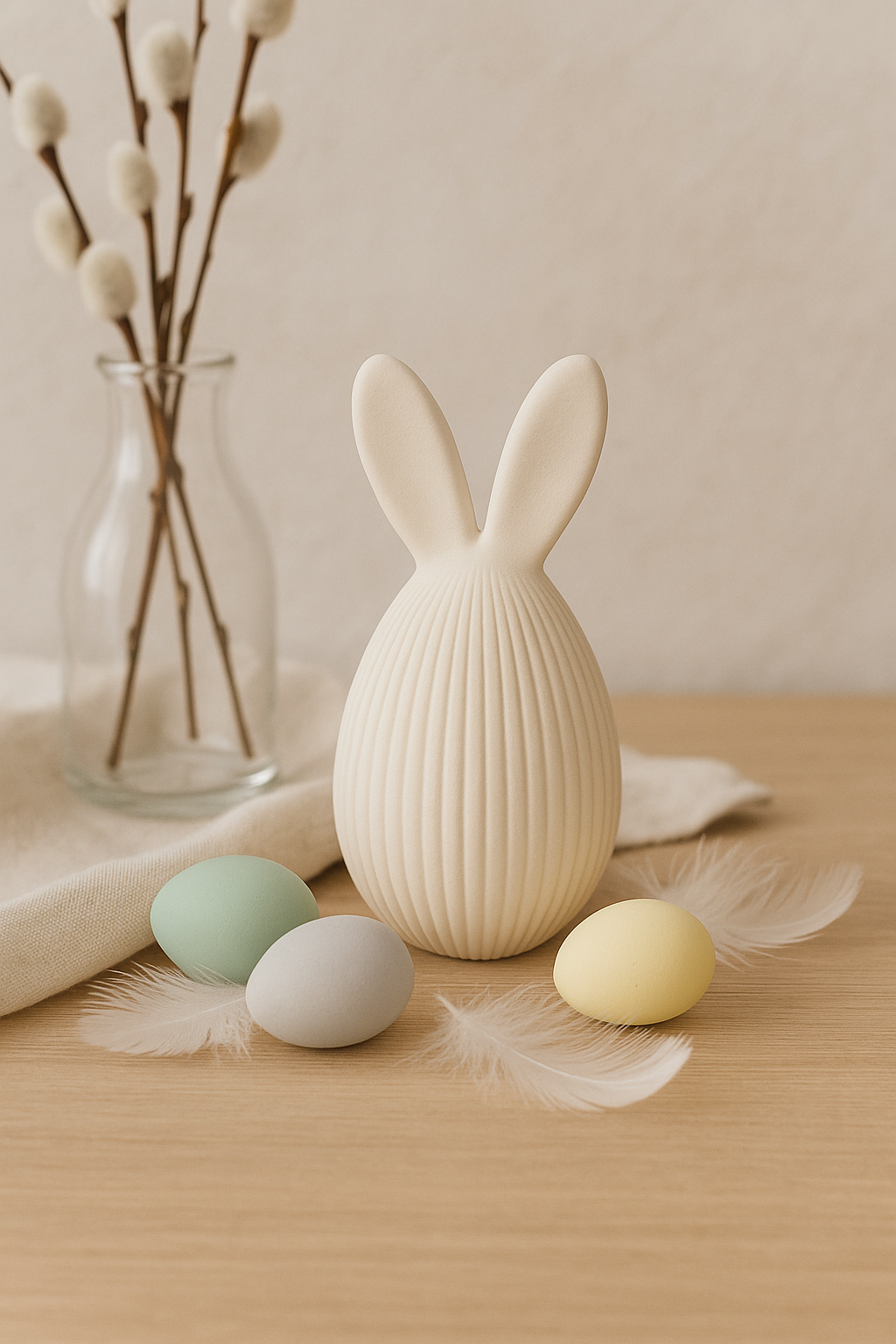 Hase Tischdekoration